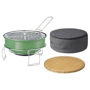 IKEA STRANDÖNSTRANDÖN Barbeque, Charcoal Green
